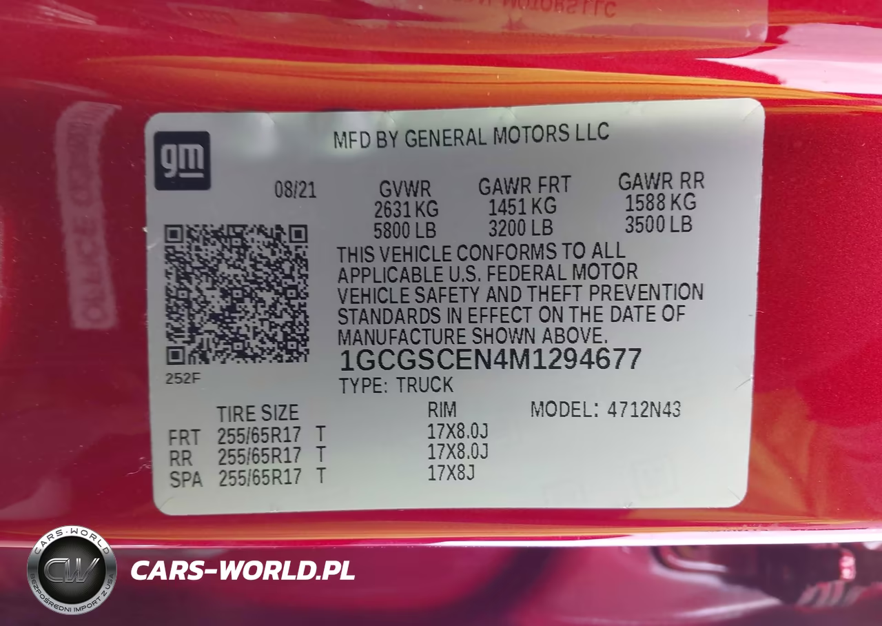 2021 Chevrolet Colorado Lt VIN:1GCGSCEN4M1294677 - 9