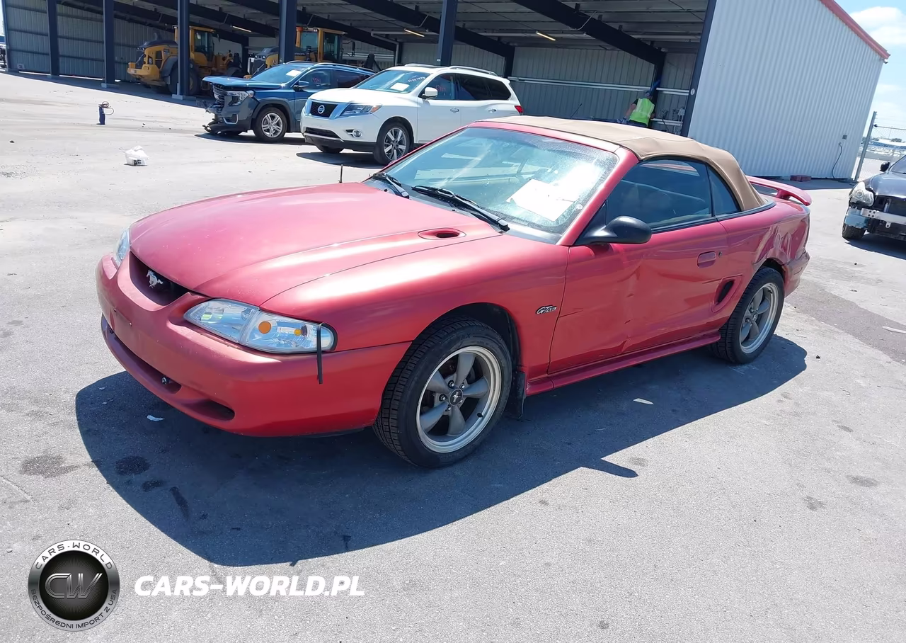 1998 Ford Mustang Gt VIN:1FAFP45X7WF163954 - 2