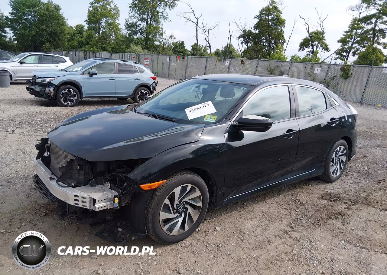 2017 Honda Civic Lx VIN:SHHFK7H29HU403604 - 2