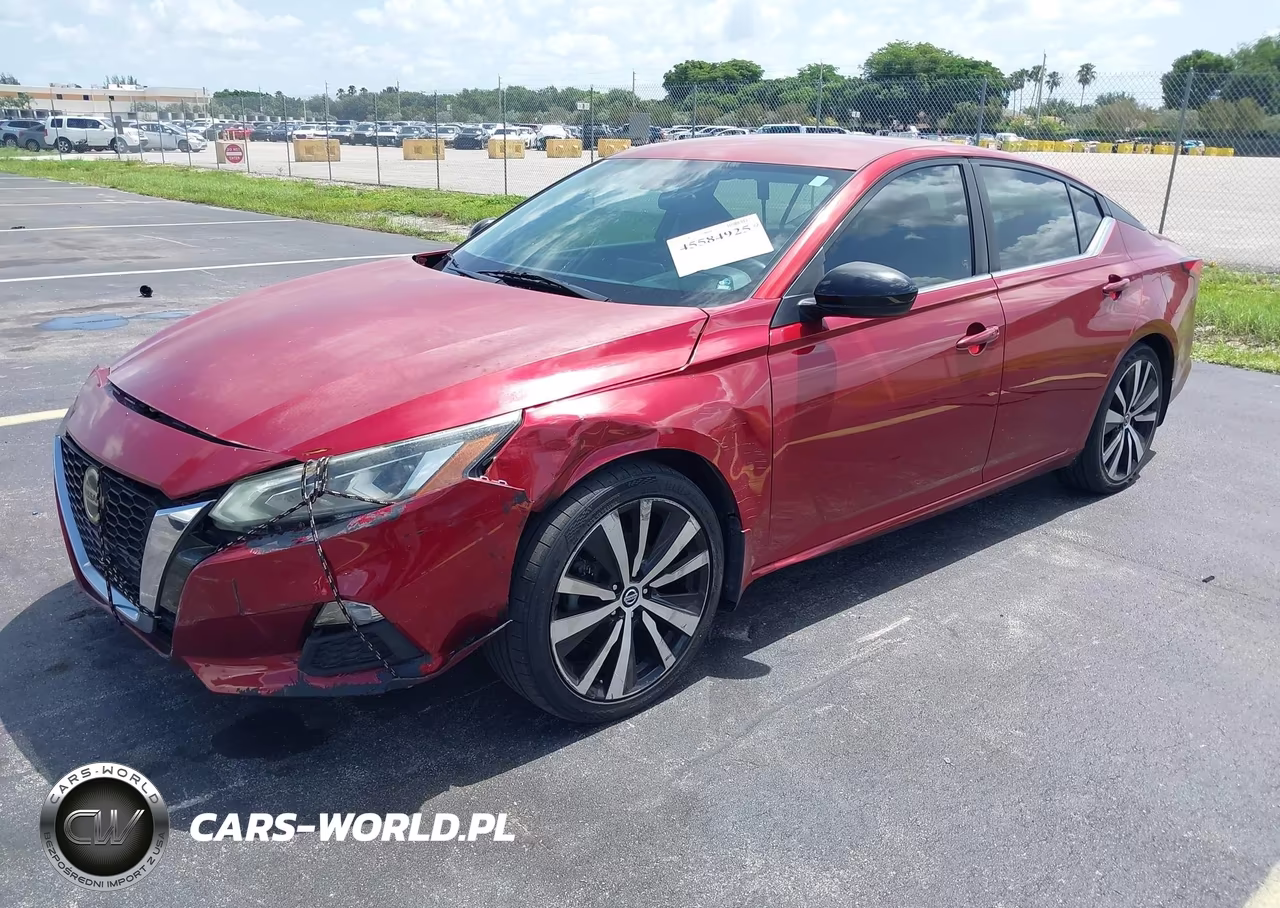 2020 Nissan Altima Sr Fwd VIN:1N4BL4CV7LC166989 - 2