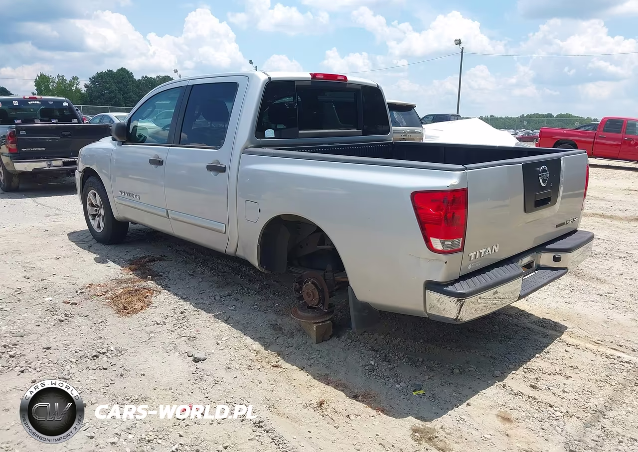 2009 Nissan Titan Se VIN:1N6BA07D29N310923 - 3