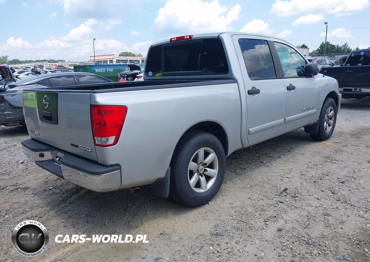 2009 Nissan Titan Se VIN:1N6BA07D29N310923 - 4