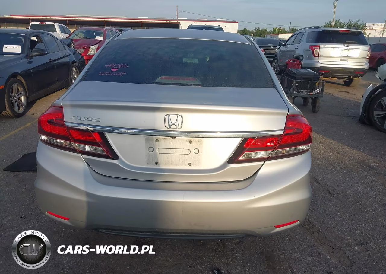 2015 Honda Civic Lx VIN:19XFB2E51FE025395 - 16