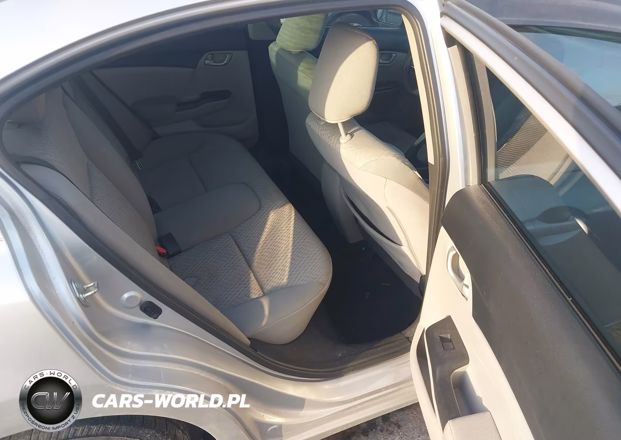 2015 Honda Civic Lx VIN:19XFB2E51FE025395 - 8