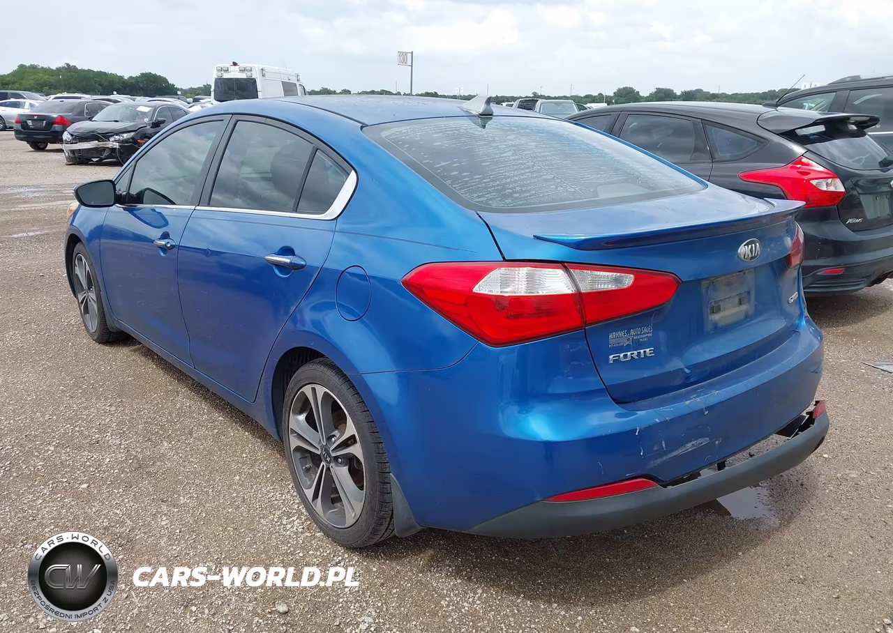 2014 Kia Forte Ex VIN:KNAFZ4A89E5107020 - 3