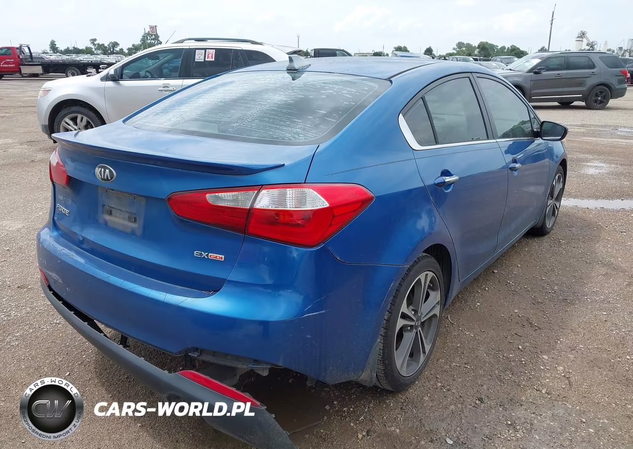 2014 Kia Forte Ex VIN:KNAFZ4A89E5107020 - 4
