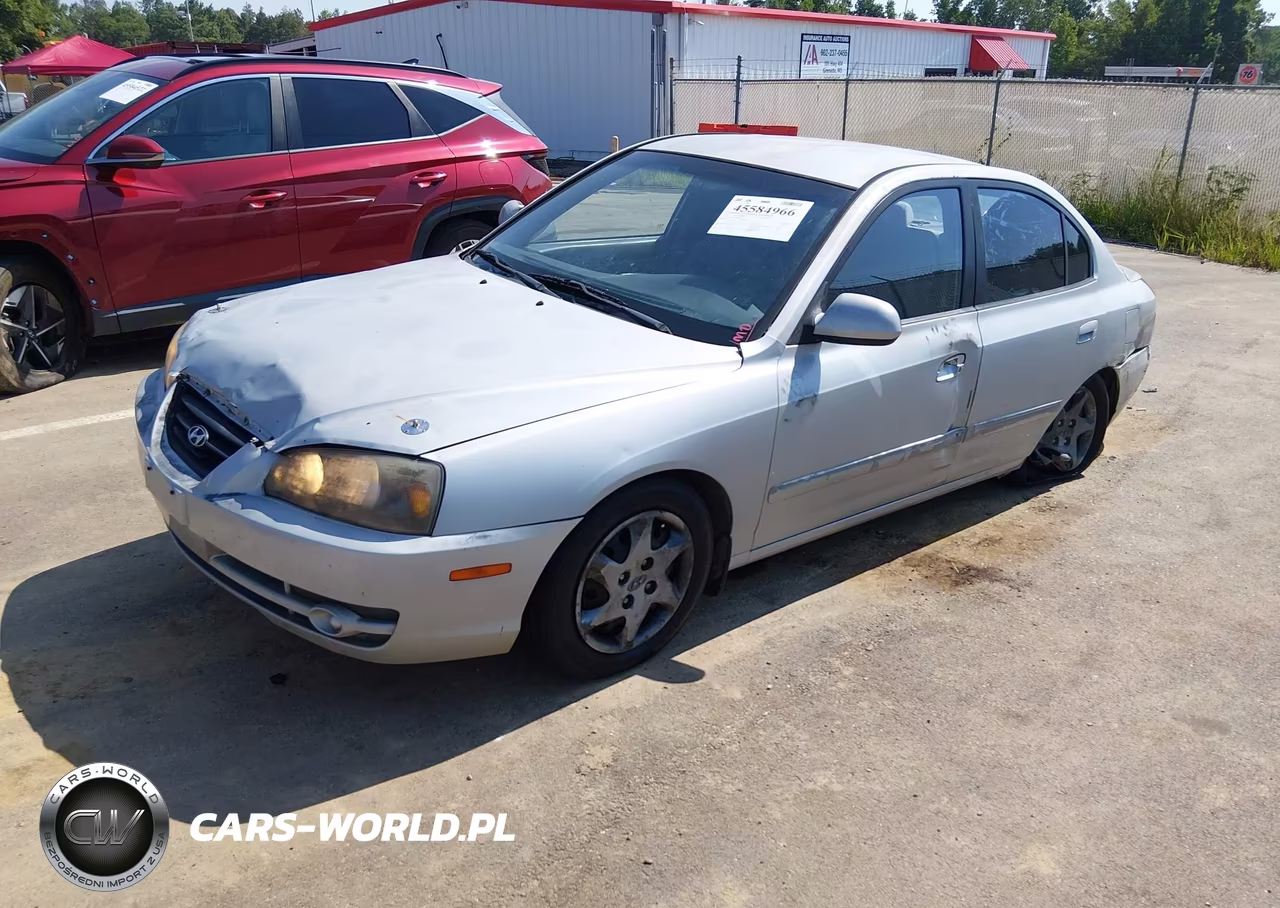 2006 Hyundai Elantra Gls-Limited VIN:KMHDN46D06U295411 - 2