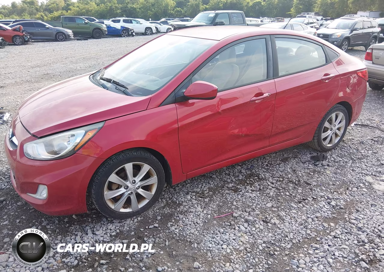2013 Hyundai Accent Gls VIN:KMHCU4AE9DU429330 - 2