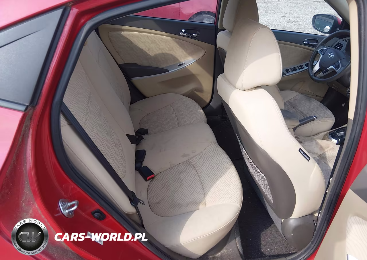 2013 Hyundai Accent Gls VIN:KMHCU4AE9DU429330 - 8
