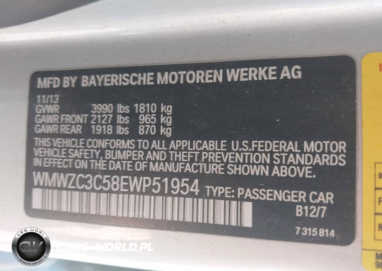 2014 Mini Countryman Cooper S VIN:WMWZC3C58EWP51954 - 9