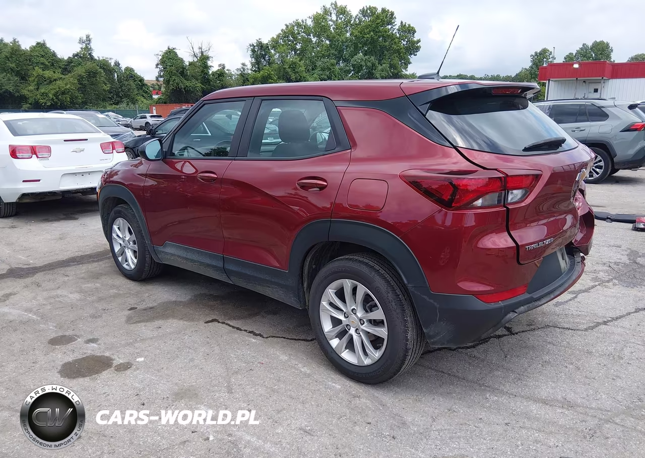 2023 Chevrolet Trailblazer Fwd Ls VIN:KL79MMS24PB154661 - 3