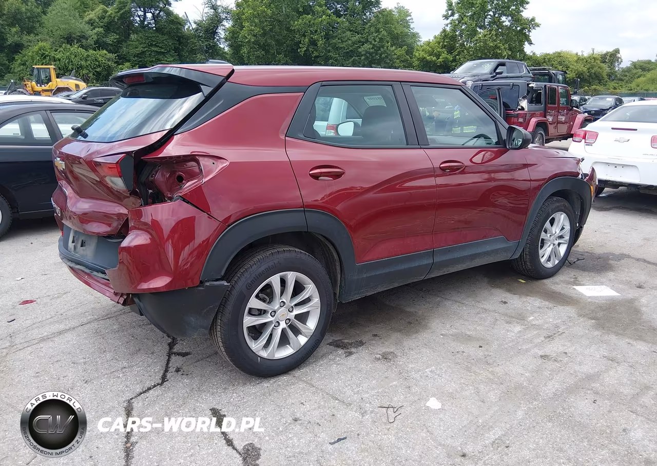2023 Chevrolet Trailblazer Fwd Ls VIN:KL79MMS24PB154661 - 4