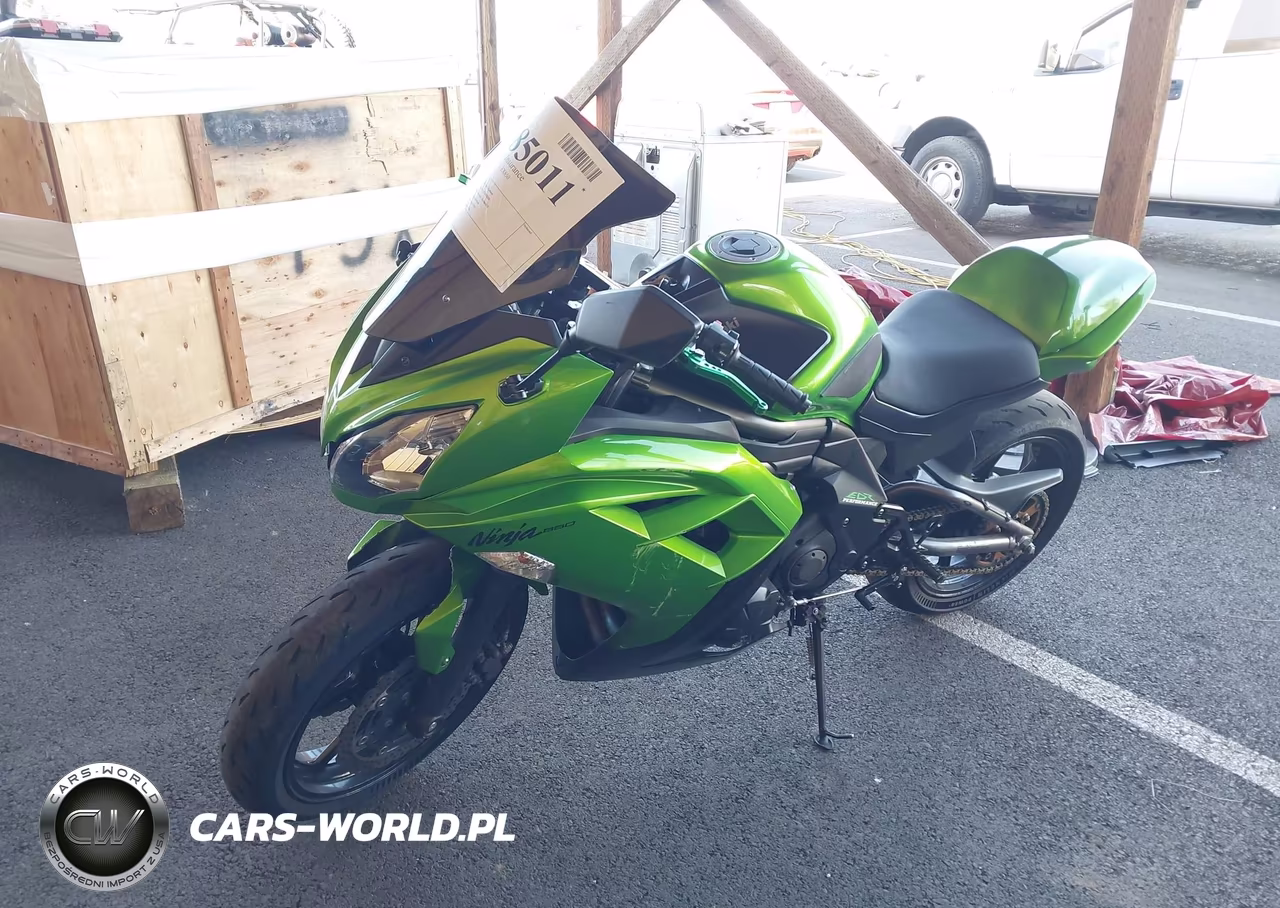 2012 Kawasaki Ex650 Ec VIN:JKAEXEE13CDA06143 - 2