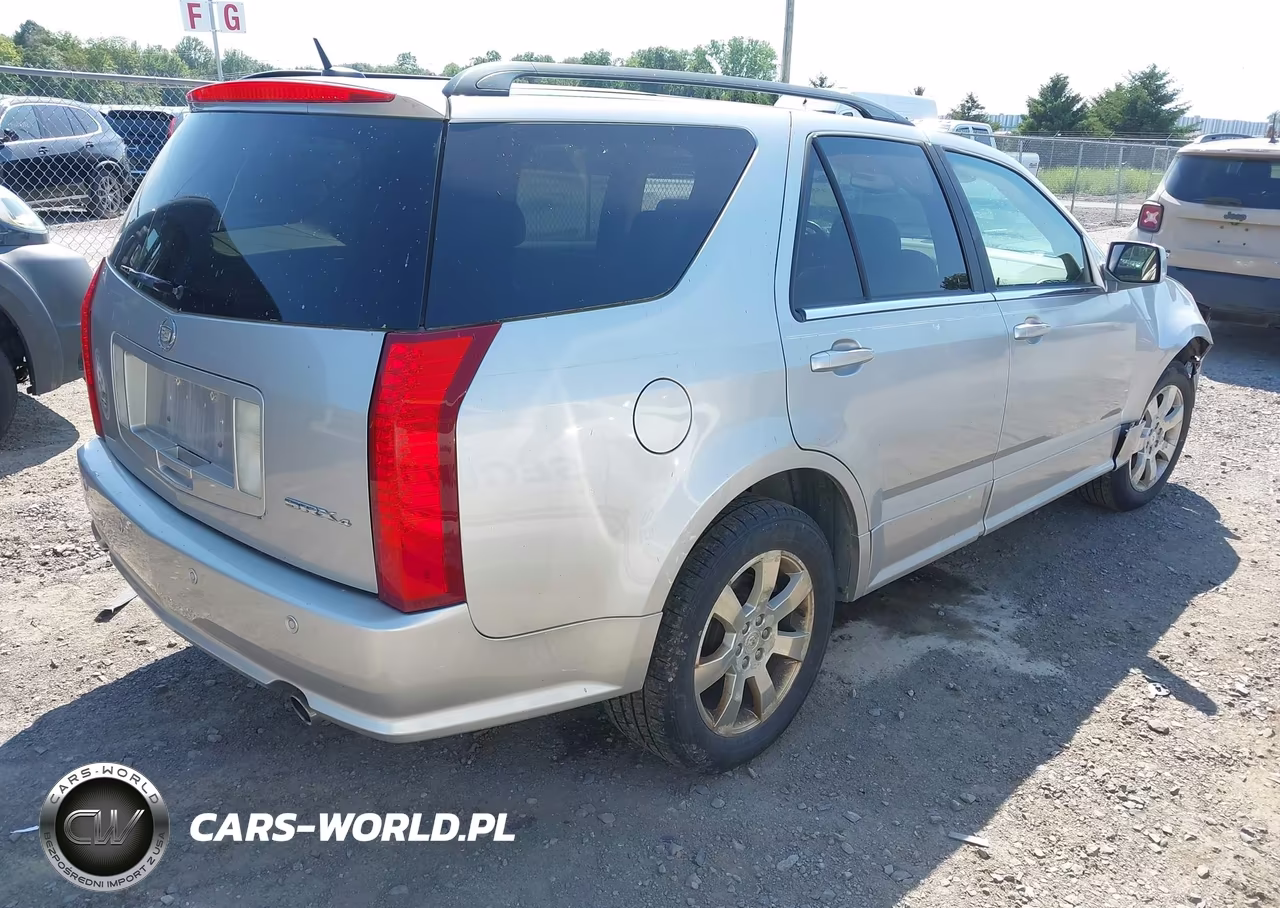 2007 Cadillac Srx V6 VIN:1GYEE637470155450 - 4