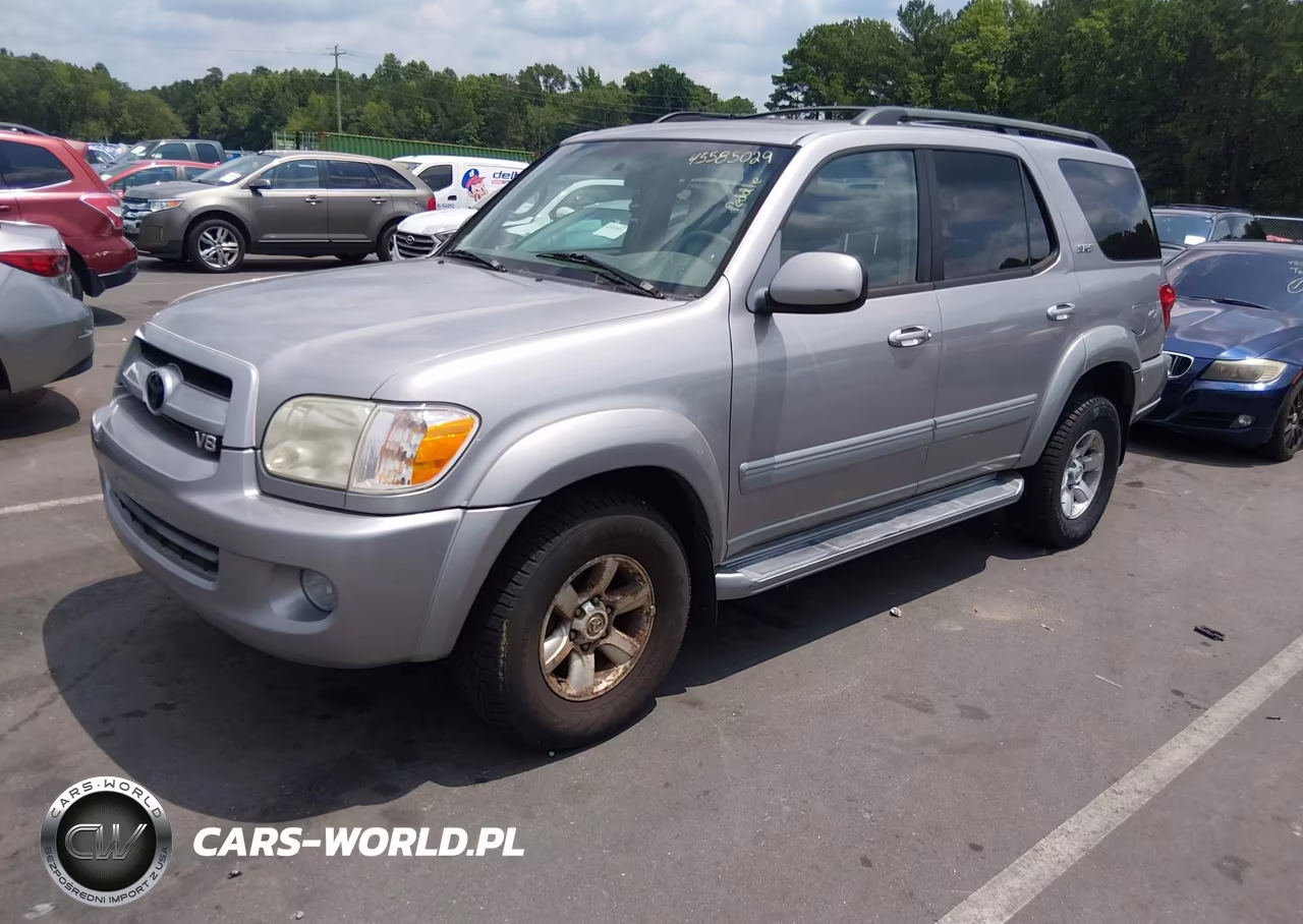 2007 Toyota Sequoia Sr5 VIN:5TDBT44A27S284586 - 2