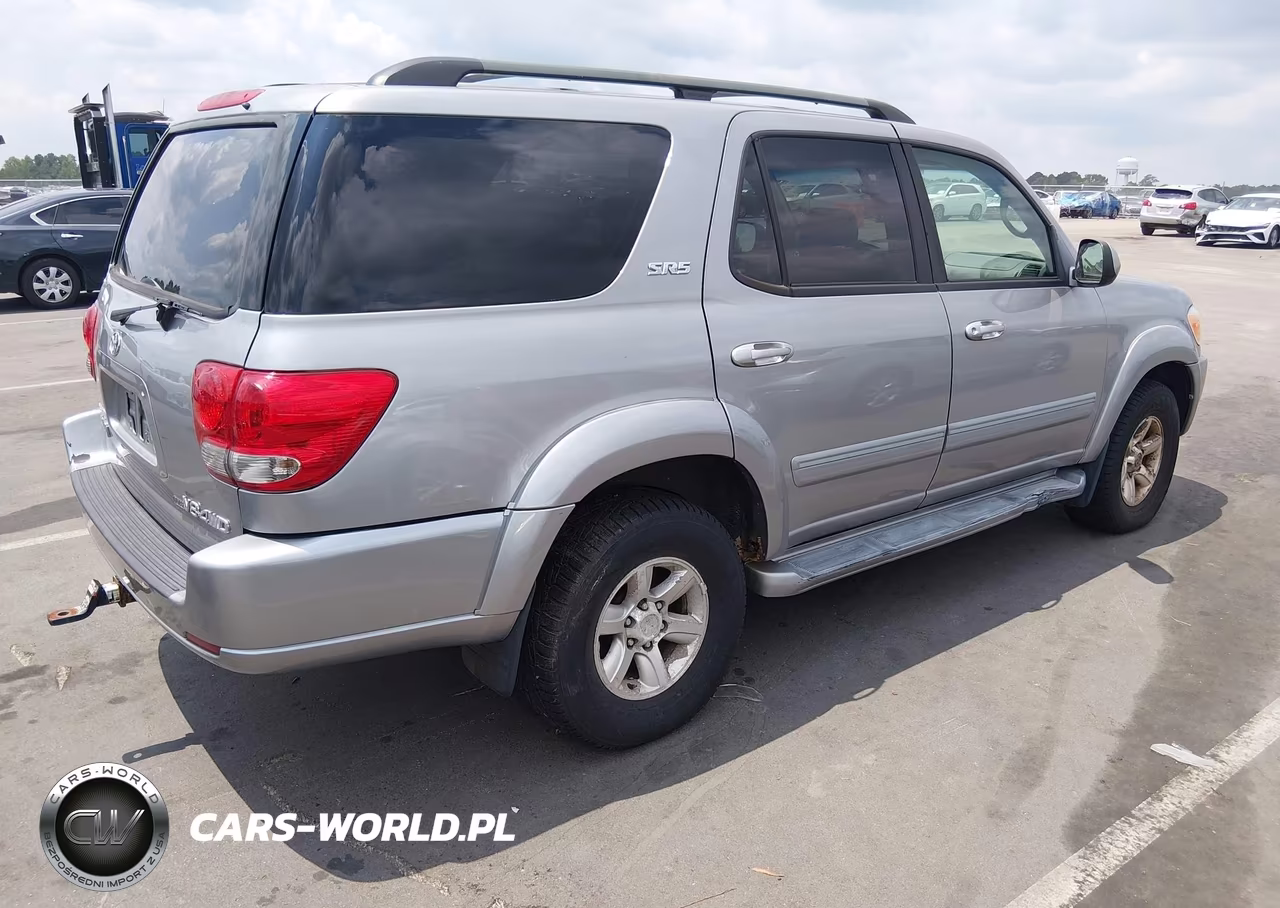 2007 Toyota Sequoia Sr5 VIN:5TDBT44A27S284586 - 4