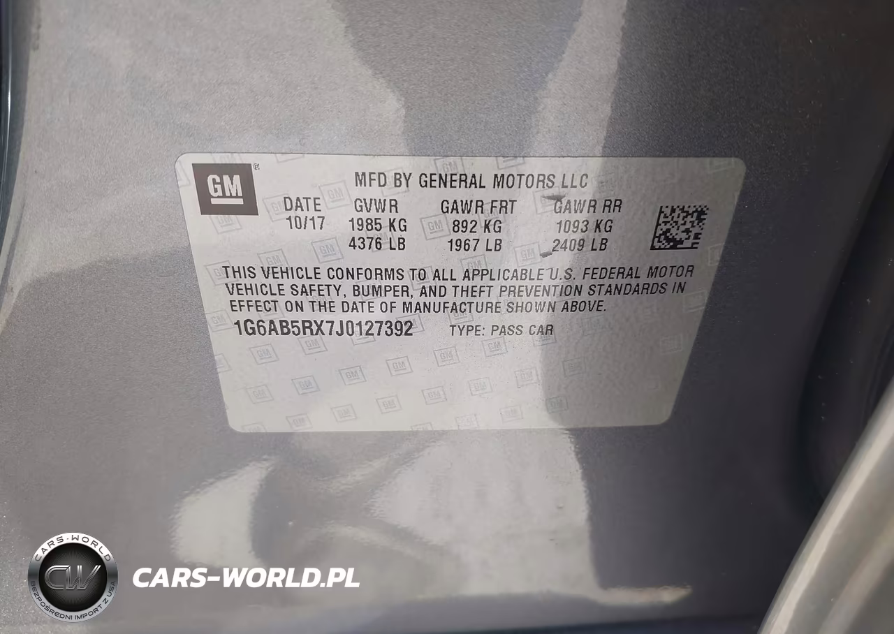 2018 Cadillac Ats Luxury VIN:1G6AB5RX7J0127392 - 9