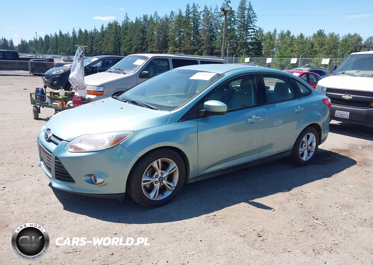 2012 Ford Focus Se VIN:1FAHP3F20CL411285 - 2