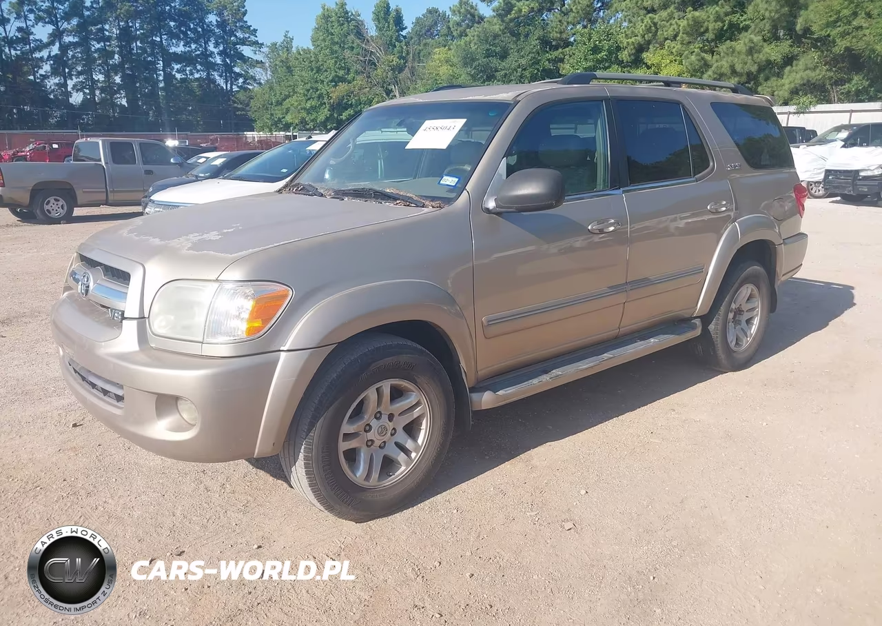 2005 Toyota Sequoia Sr5 V8 VIN:5TDZT34AX5S244682 - 2