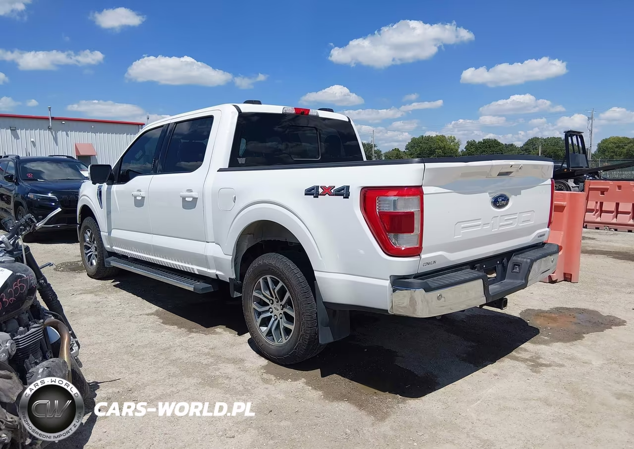 2021 Ford F-150 Lariat VIN:1FTFW1E8XMFC44156 - 3