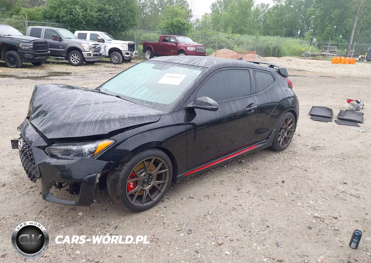 2020 Hyundai Veloster N VIN:KMHT36AH4LU006081 - 2