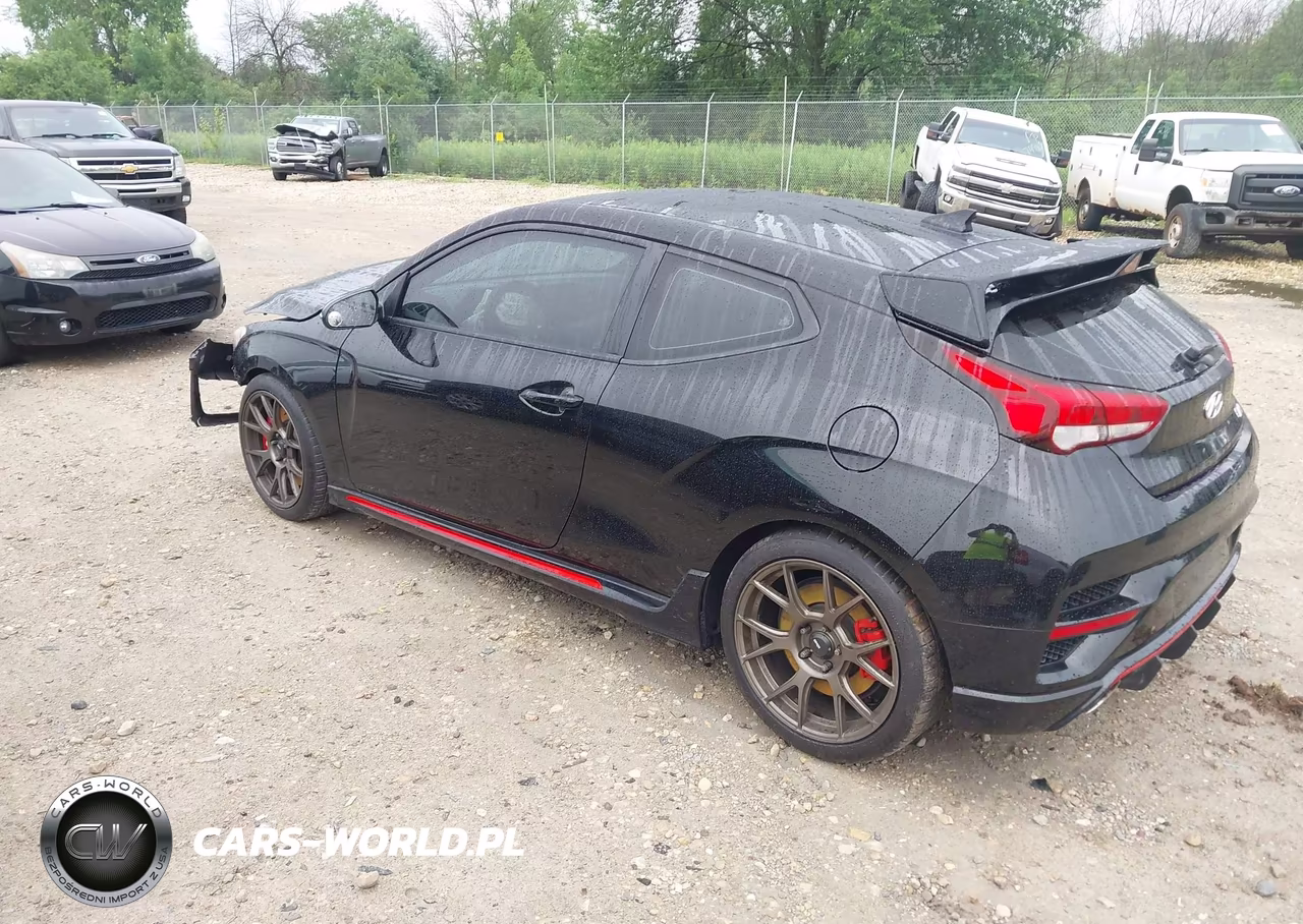 2020 Hyundai Veloster N VIN:KMHT36AH4LU006081 - 3