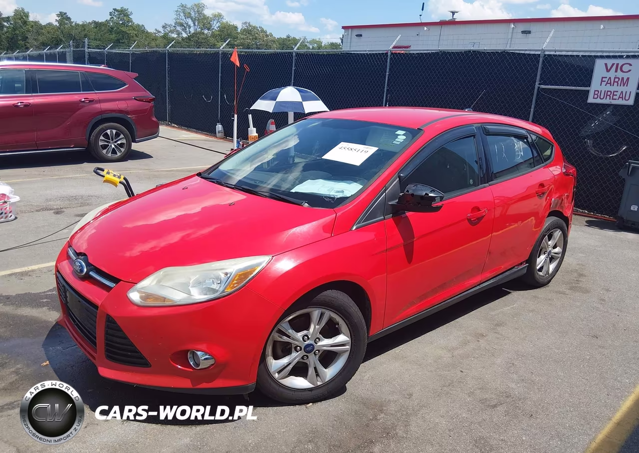 2012 Ford Focus Se VIN:1FAHP3K20CL172925 - 2