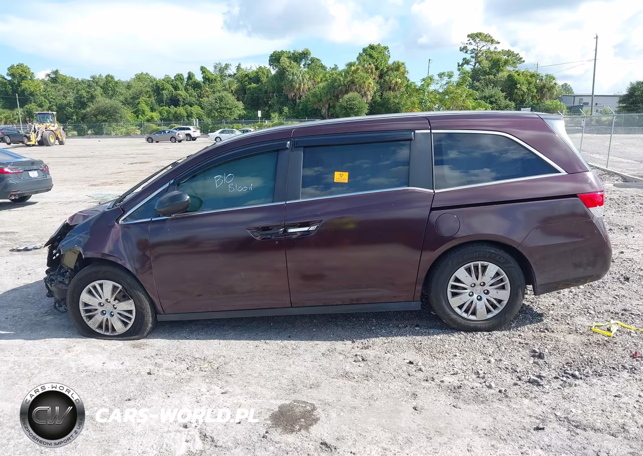 2014 Honda Odyssey Lx VIN:5FNRL5H25EB054422 - 14