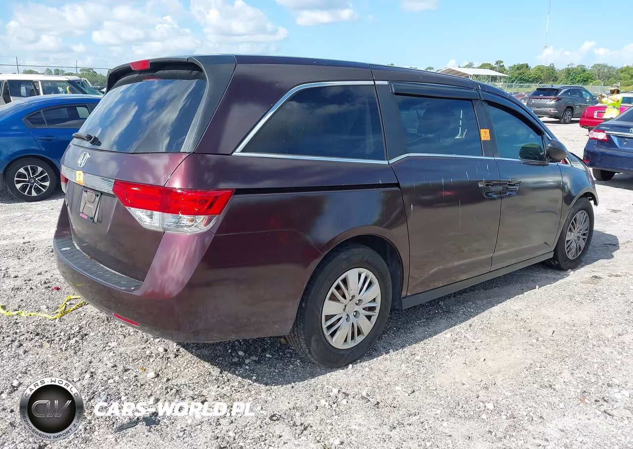 2014 Honda Odyssey Lx VIN:5FNRL5H25EB054422 - 4