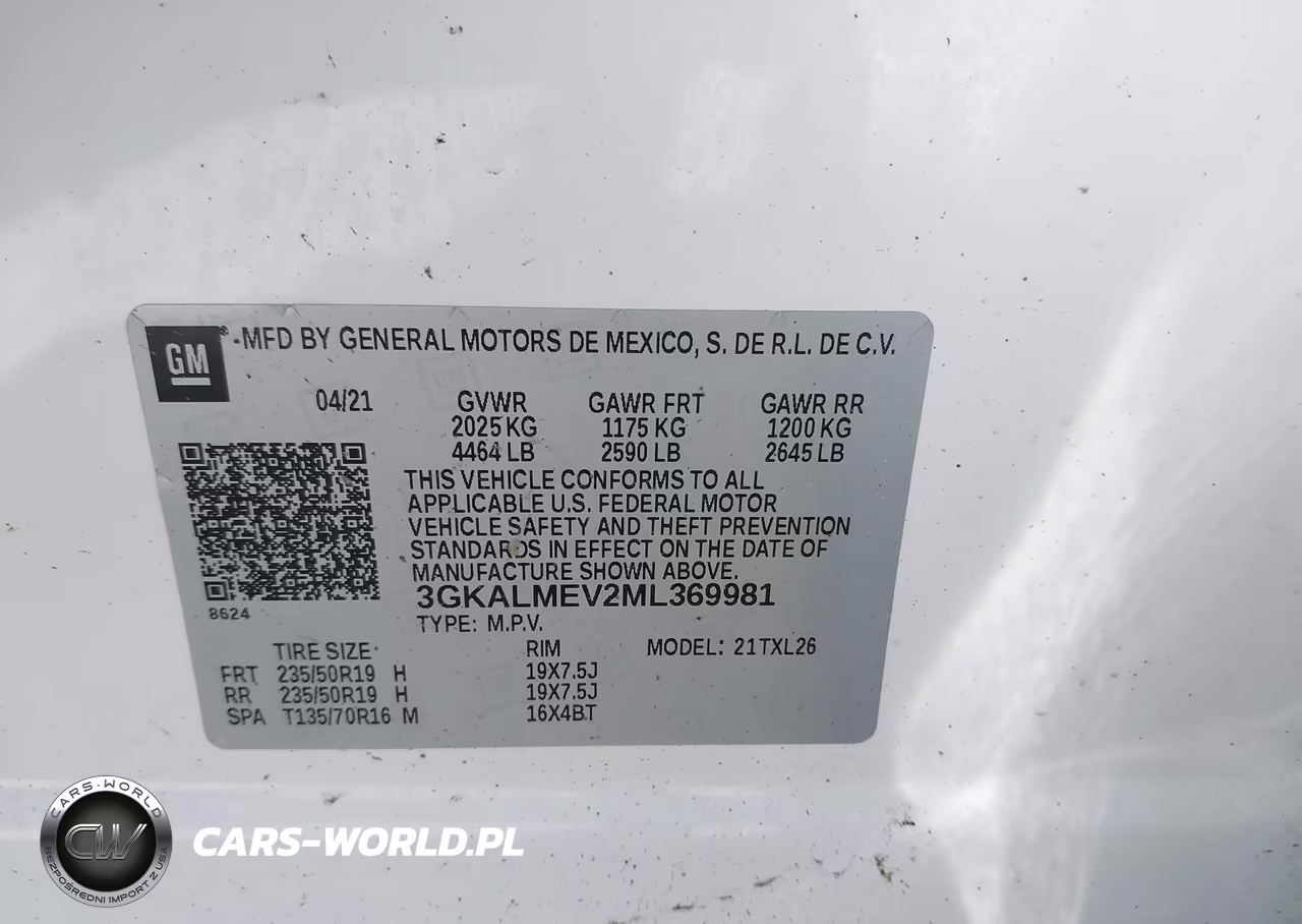 2021 GMC Terrain Fwd Sle VIN:3GKALMEV2ML369981 - 9