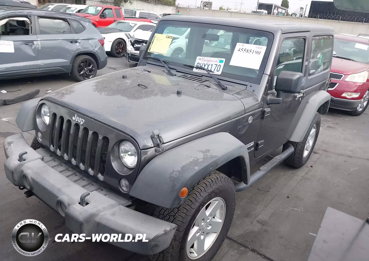 2017 Jeep Wrangler Sport 4X4 VIN:1C4GJWAG8HL649792 - 2