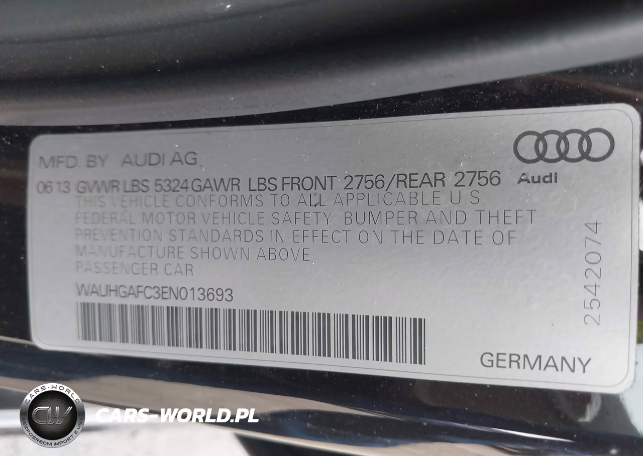 2014 Audi A6 3.0T Premium Plus VIN:WAUHGAFC3EN013693 - 9