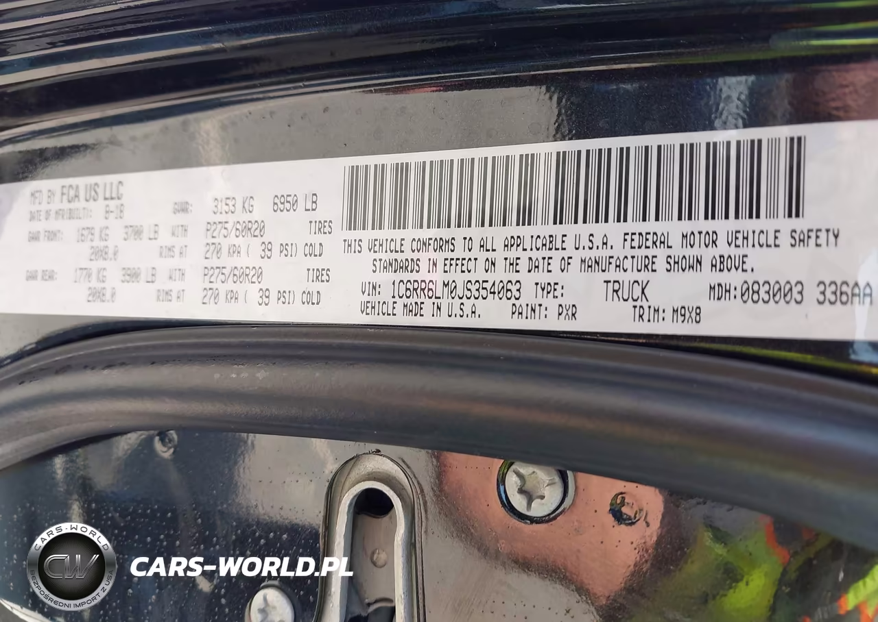 2018 Ram 1500 Big Horn 4X2 5'7 Box VIN:1C6RR6LM0JS354063 - 9