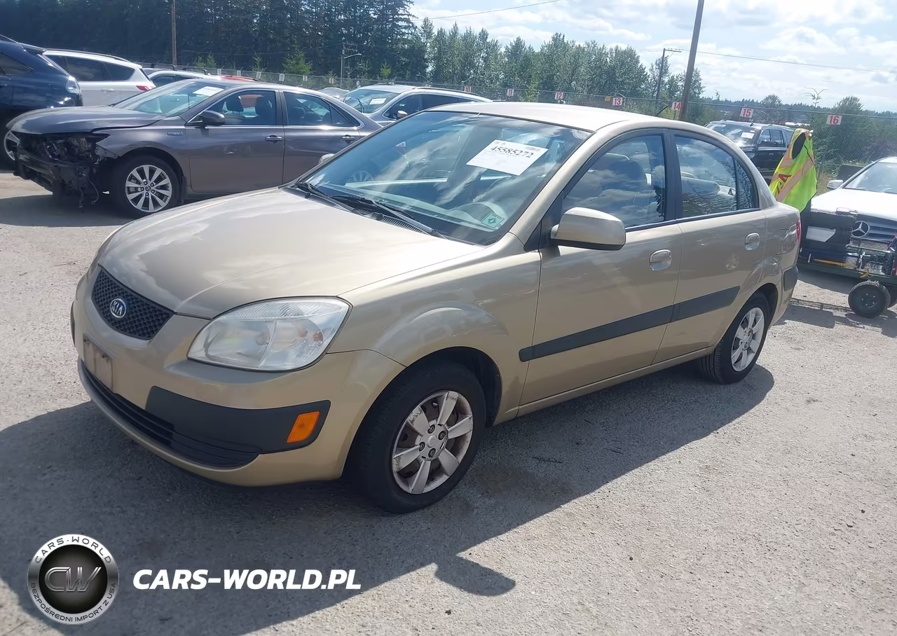 2007 Kia Rio Lx VIN:KNADE123276253440 - 2