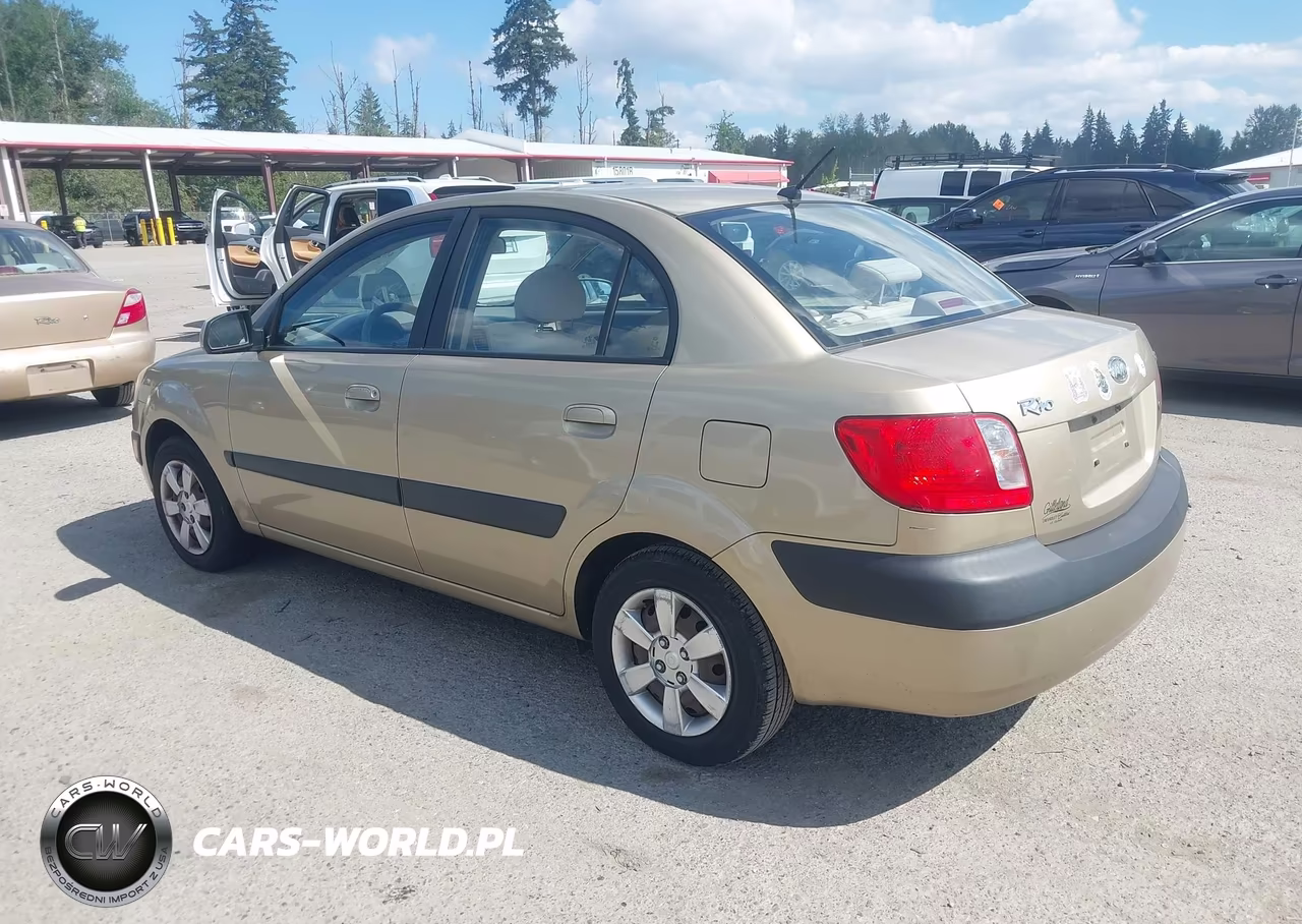 2007 Kia Rio Lx VIN:KNADE123276253440 - 3