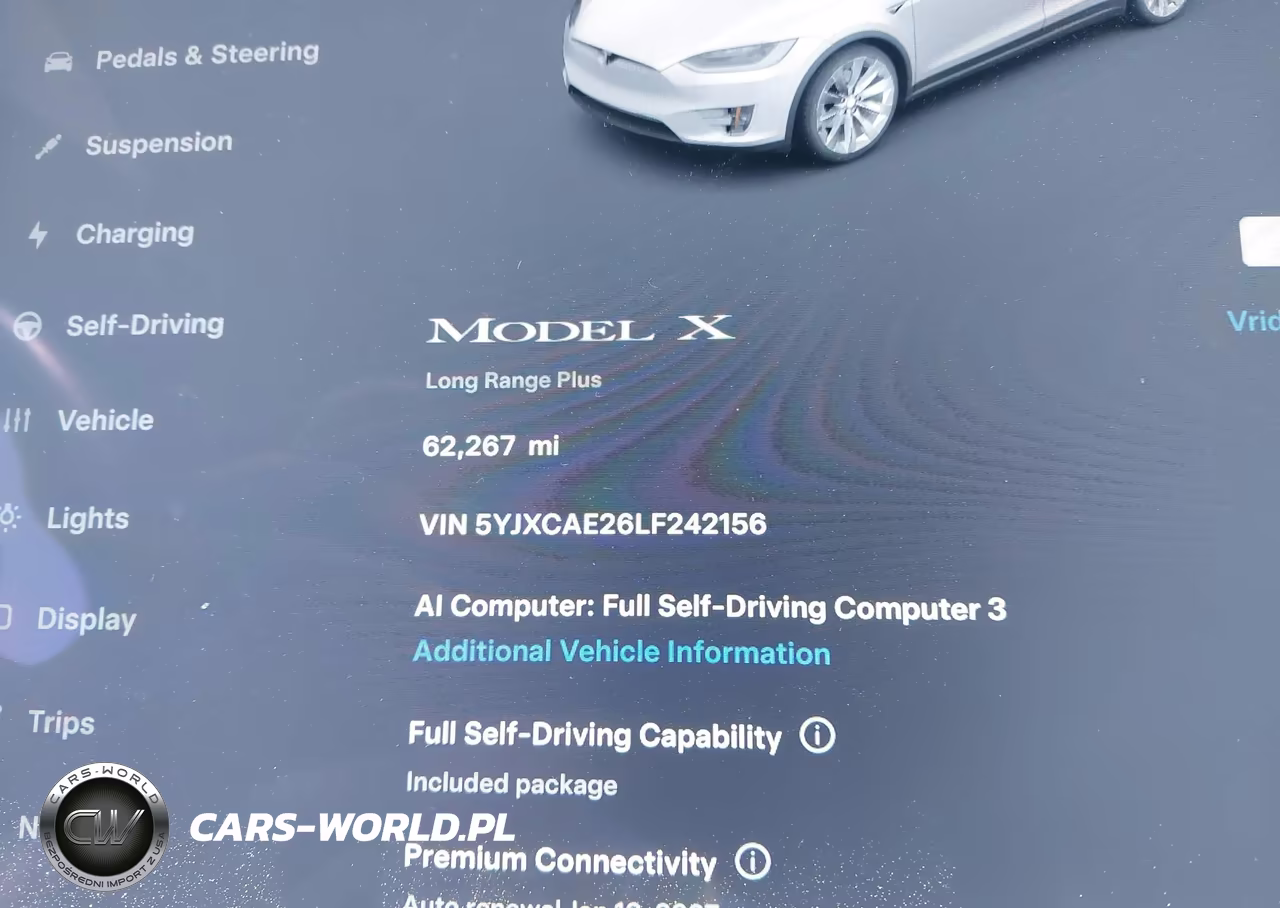 2020 Tesla Model X Long Range Dual Motor All-Wheel Drive-Long Range Plus Dual Motor All-Wheel Drive VIN:5YJXCAE26LF242156 - 15