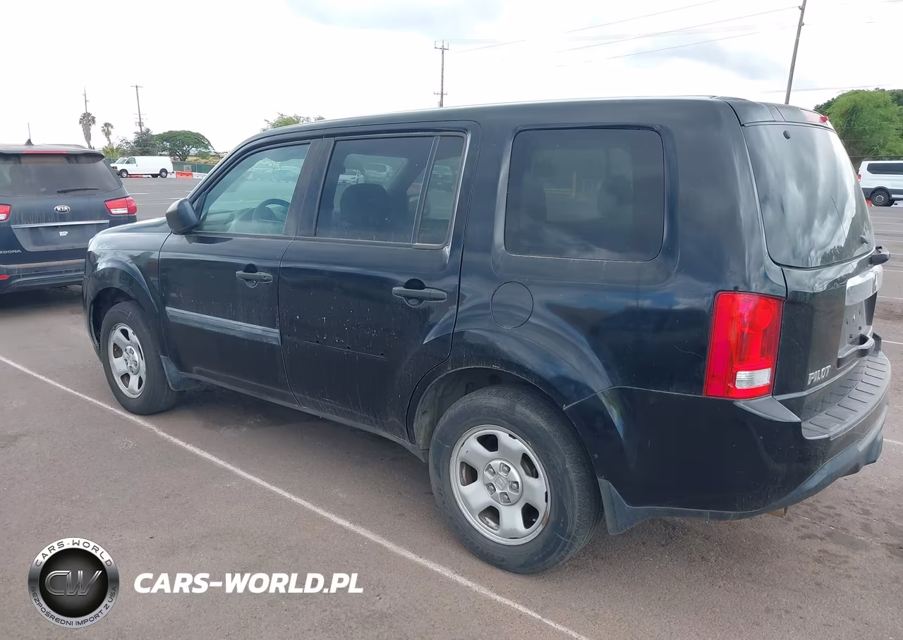 2015 Honda Pilot Lx VIN:5FNYF3H2XFB013390 - 3