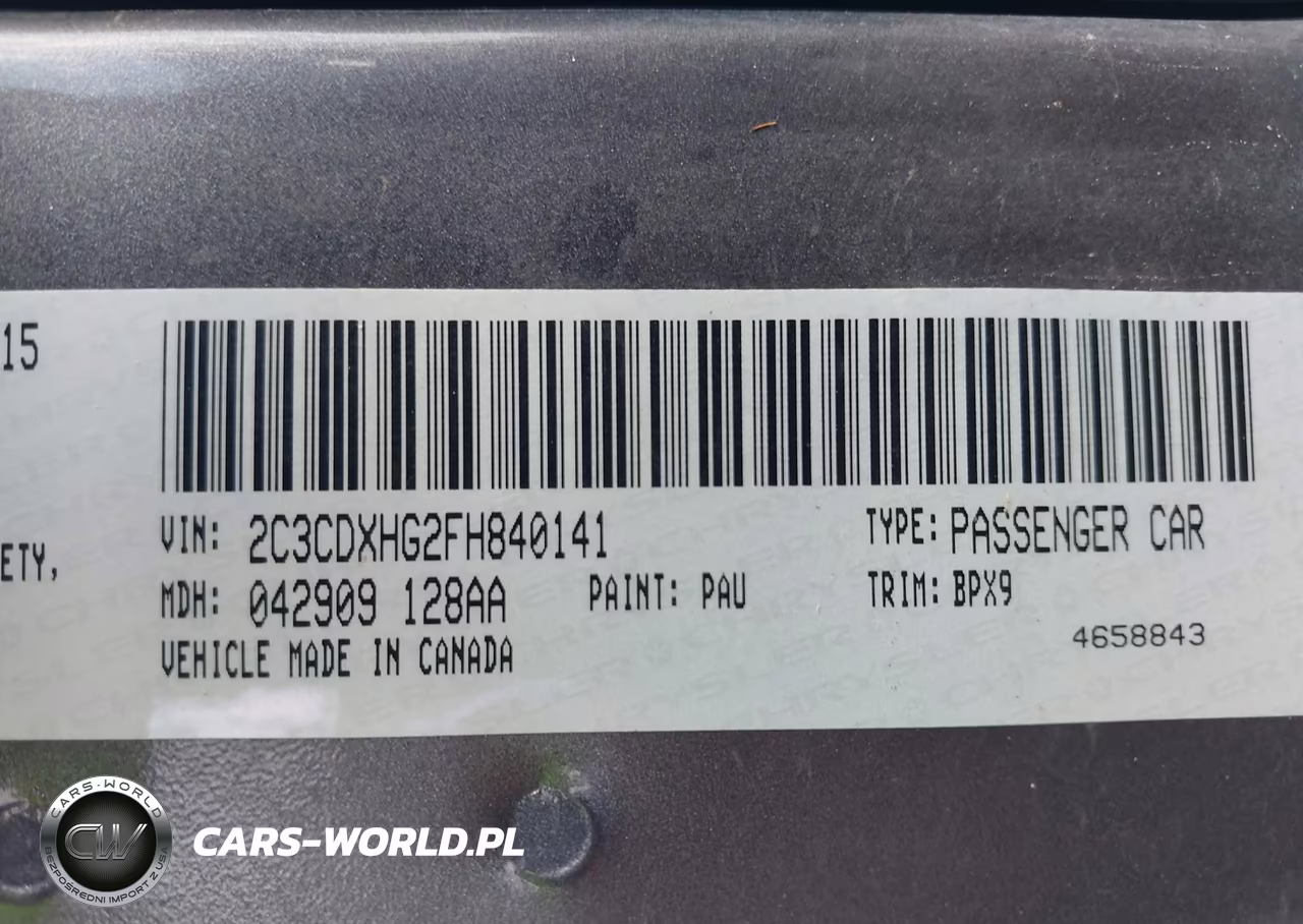 2015 Dodge Charger Sxt VIN:2C3CDXHG2FH840141 - 9