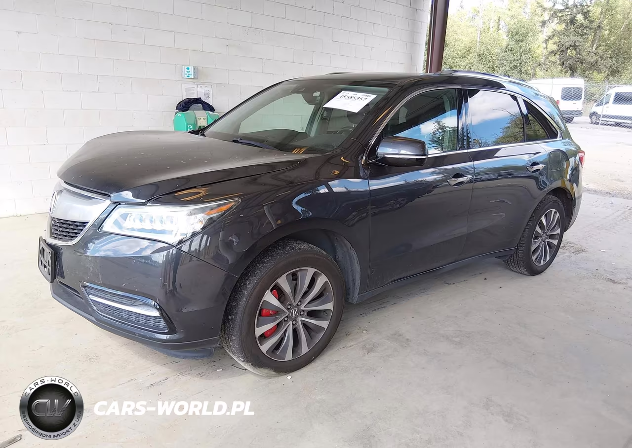 2016 Acura Mdx Technology Acurawatch Plus Packages-Technology Package VIN:5FRYD4H41GB015140 - 2