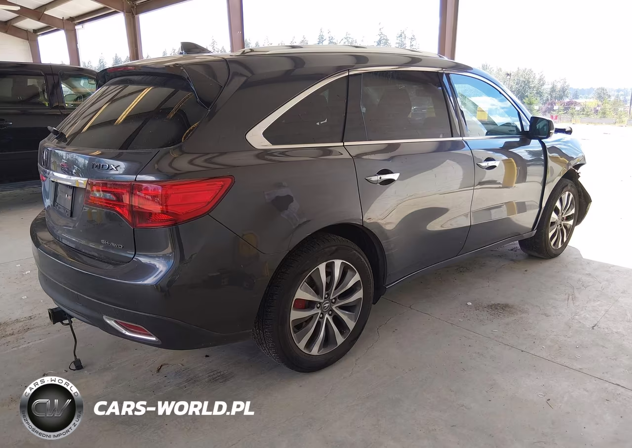 2016 Acura Mdx Technology Acurawatch Plus Packages-Technology Package VIN:5FRYD4H41GB015140 - 4