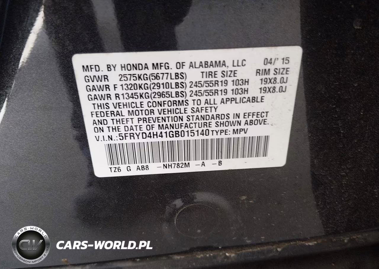 2016 Acura Mdx Technology Acurawatch Plus Packages-Technology Package VIN:5FRYD4H41GB015140 - 9
