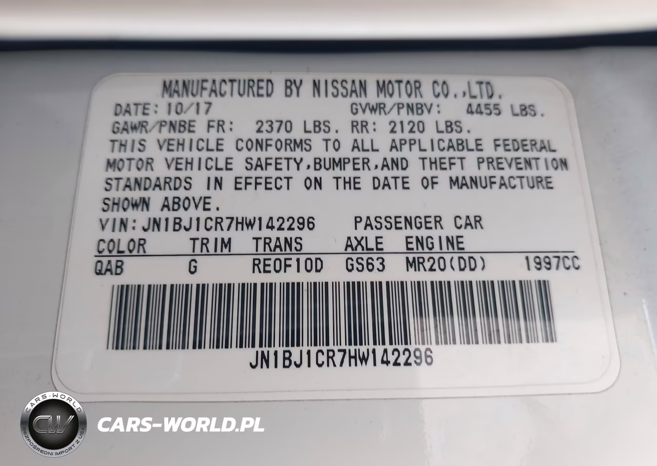 2017 Nissan Rogue Sport Sl VIN:JN1BJ1CR7HW142296 - 9