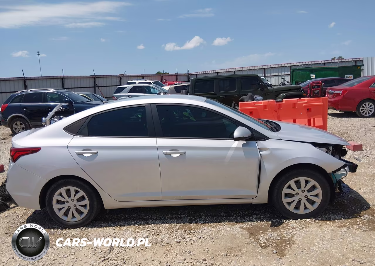 2022 Hyundai Accent Se VIN:3KPC24A66NE185333 - 14
