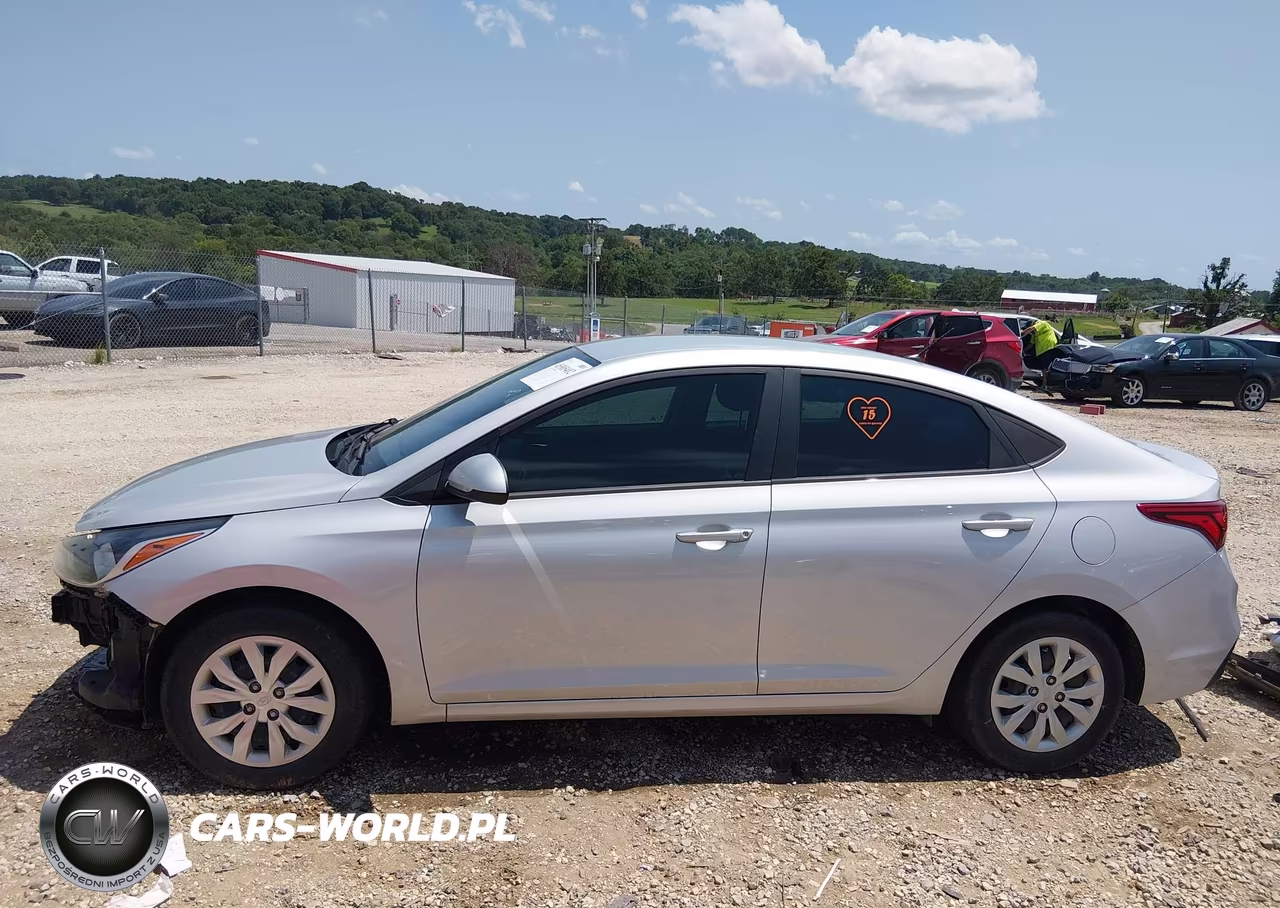 2022 Hyundai Accent Se VIN:3KPC24A66NE185333 - 15