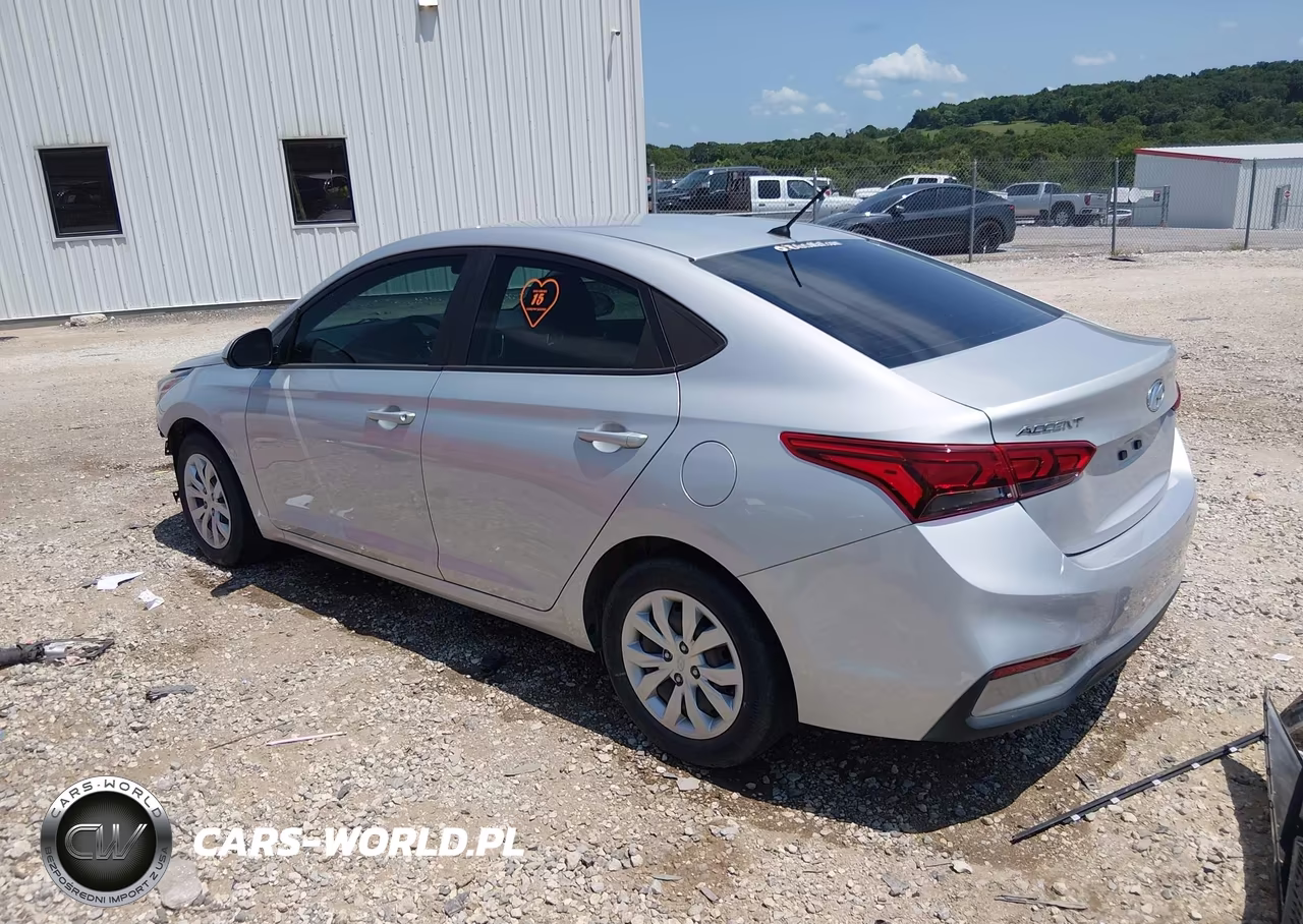 2022 Hyundai Accent Se VIN:3KPC24A66NE185333 - 3