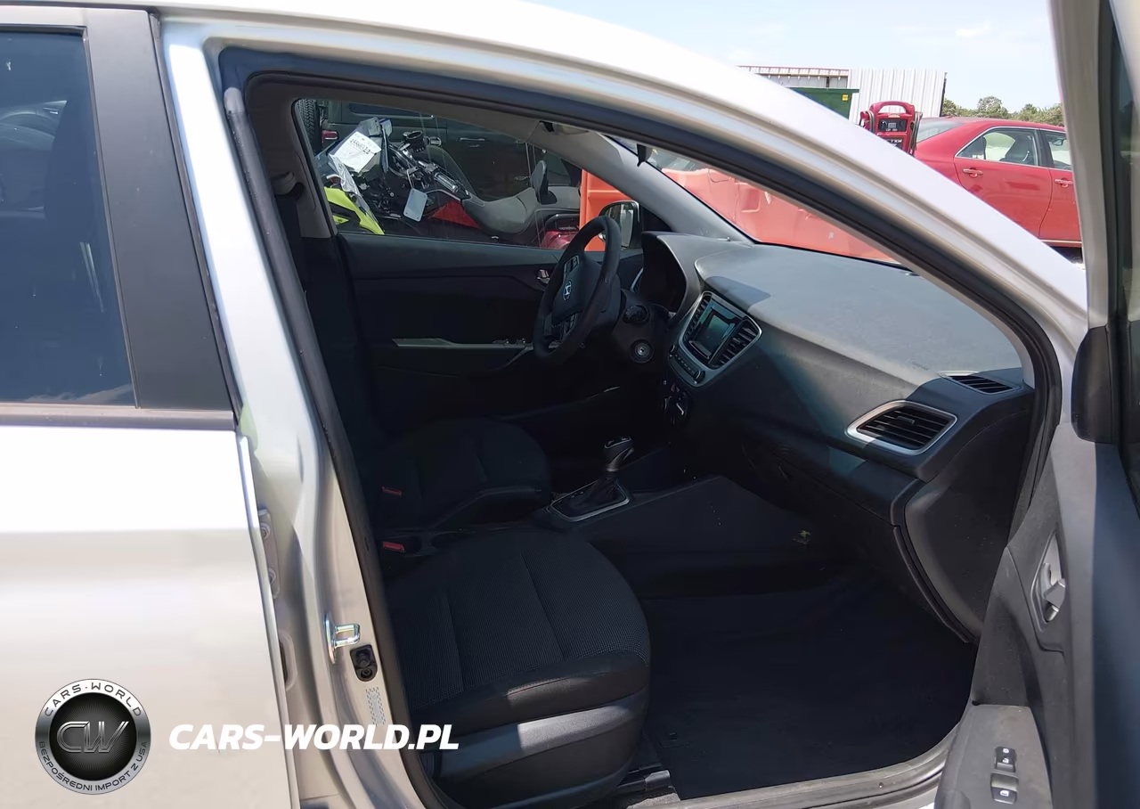 2022 Hyundai Accent Se VIN:3KPC24A66NE185333 - 5