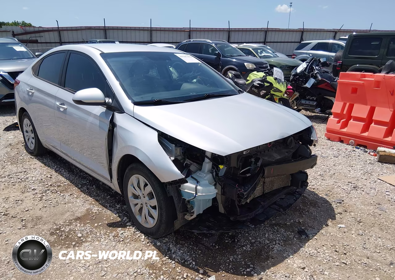 2022 Hyundai Accent Se VIN:3KPC24A66NE185333 - 6