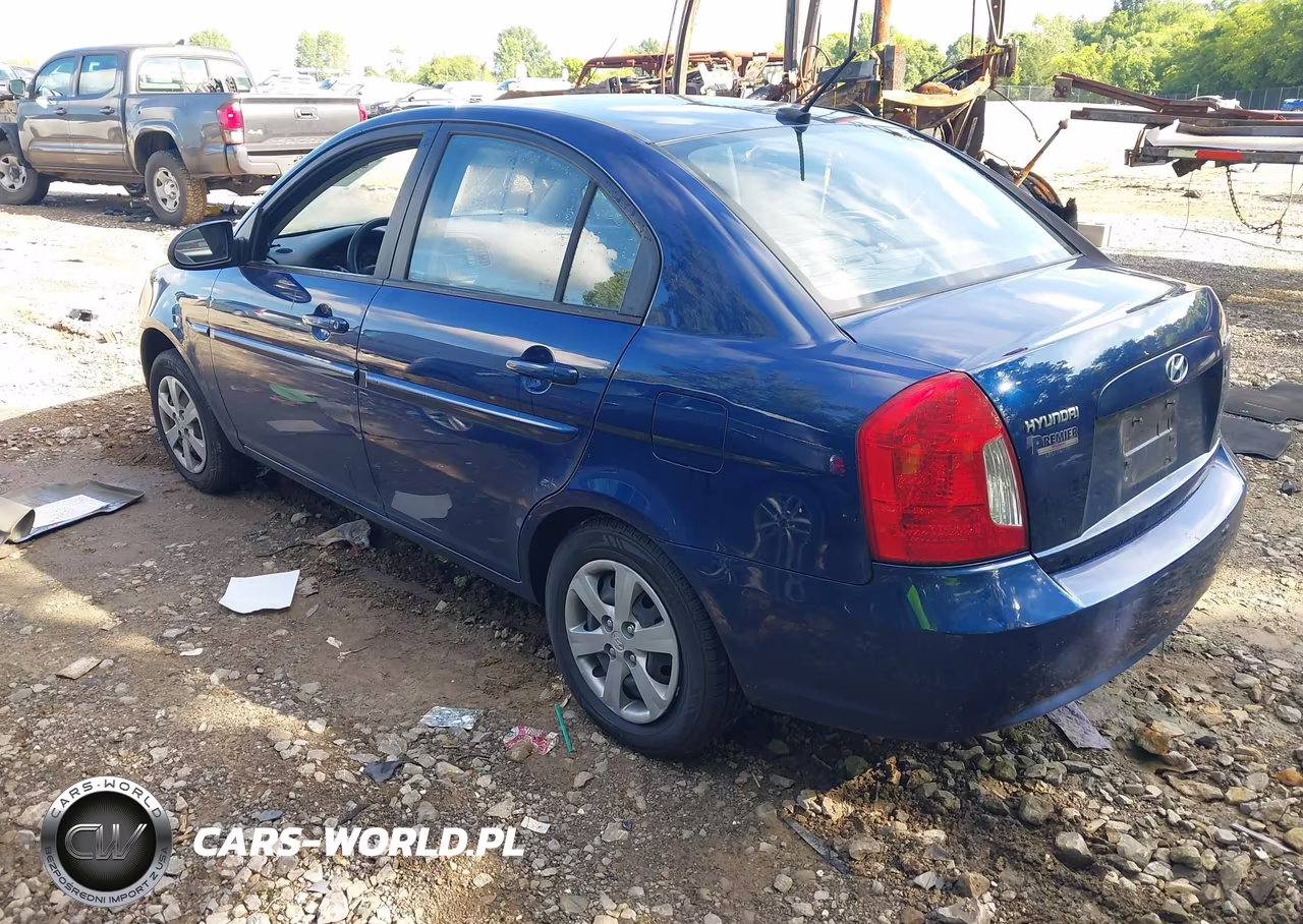 2008 Hyundai Accent Gls VIN:KMHCN46C08U227857 - 3