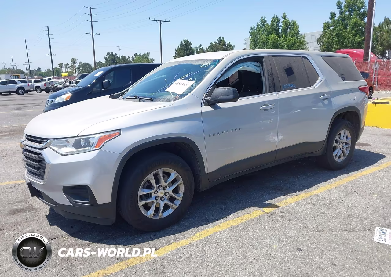 2021 Chevrolet Traverse Fwd Ls VIN:1GNERFKW9MJ166332 - 2