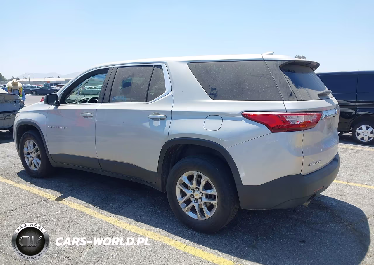 2021 Chevrolet Traverse Fwd Ls VIN:1GNERFKW9MJ166332 - 3